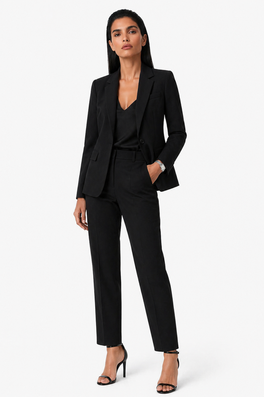 Blazer clássico manga longa