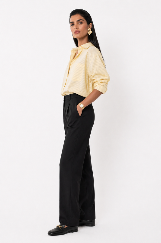 Camisa Feminina Listrada Classic Fit