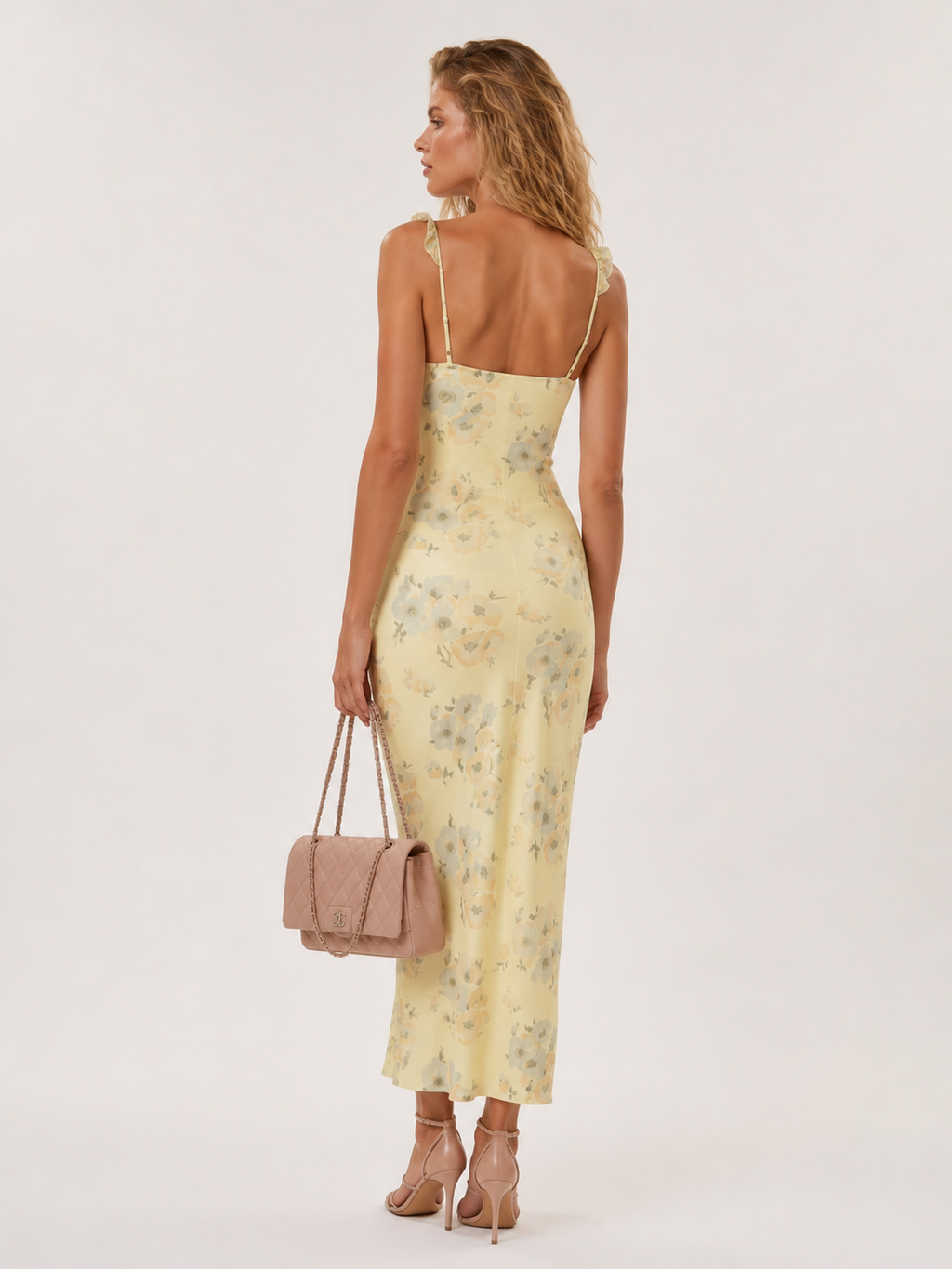 Vestido midi Bia