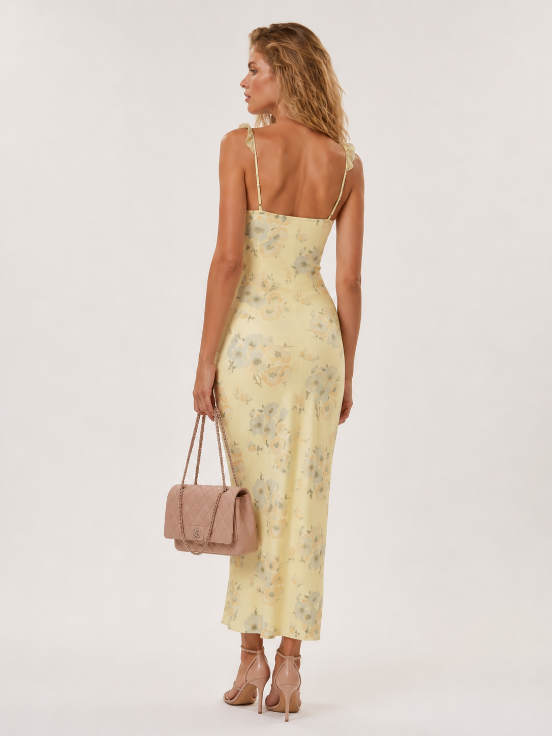 Vestido midi Bia