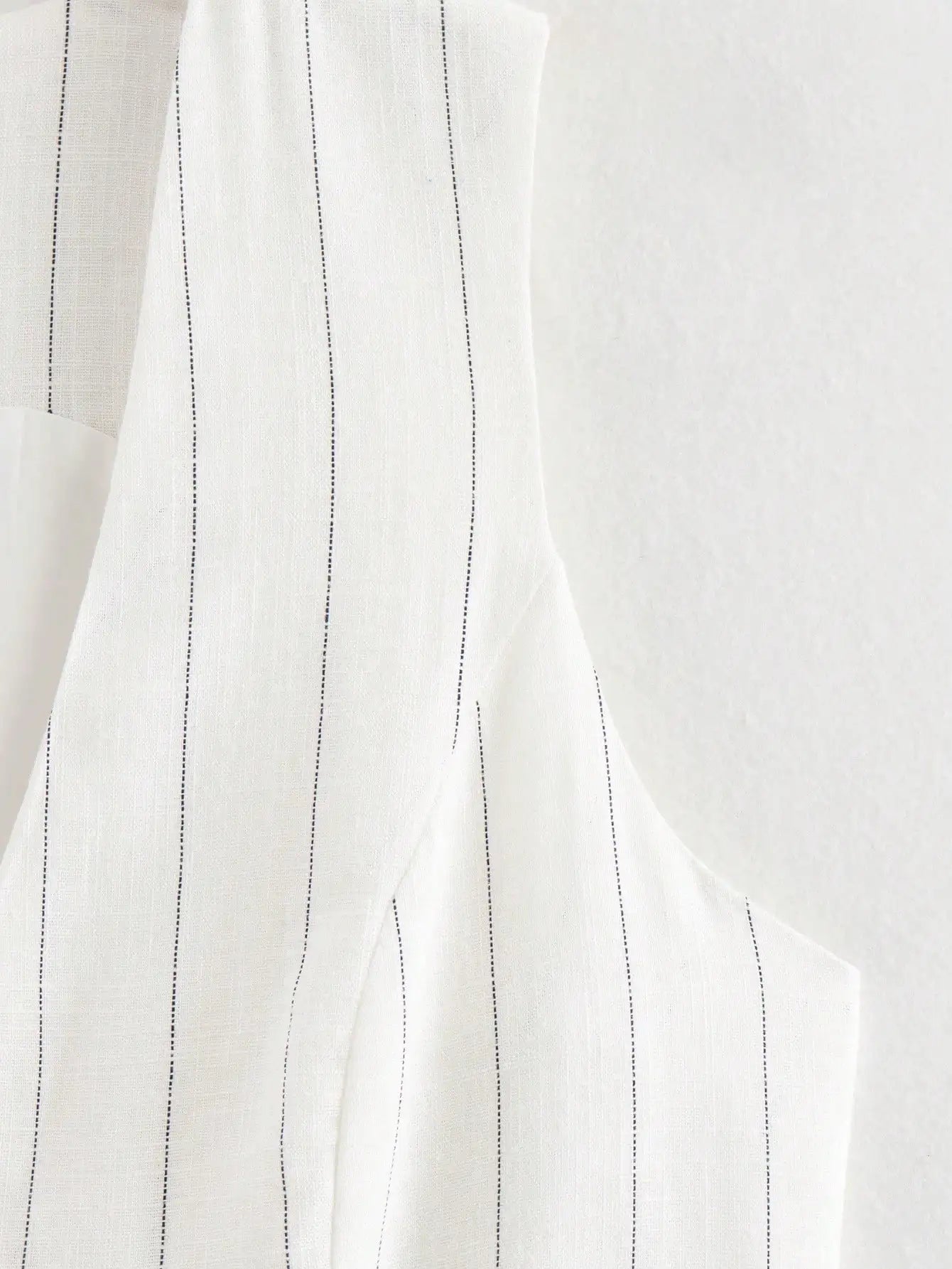 Colete Risca de Giz Branco